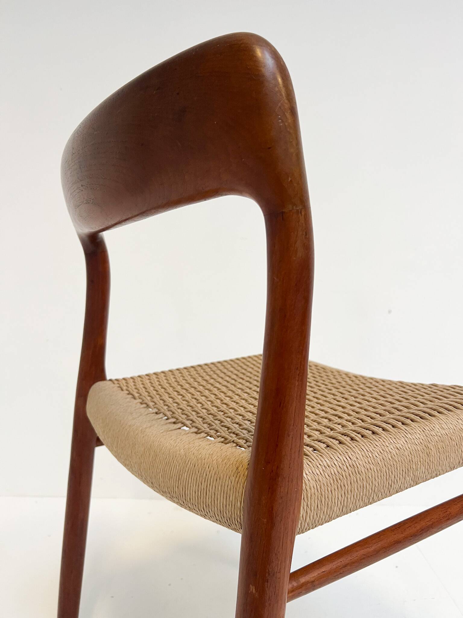Restored Model 75 chair by Niels O. Möller, 1950s