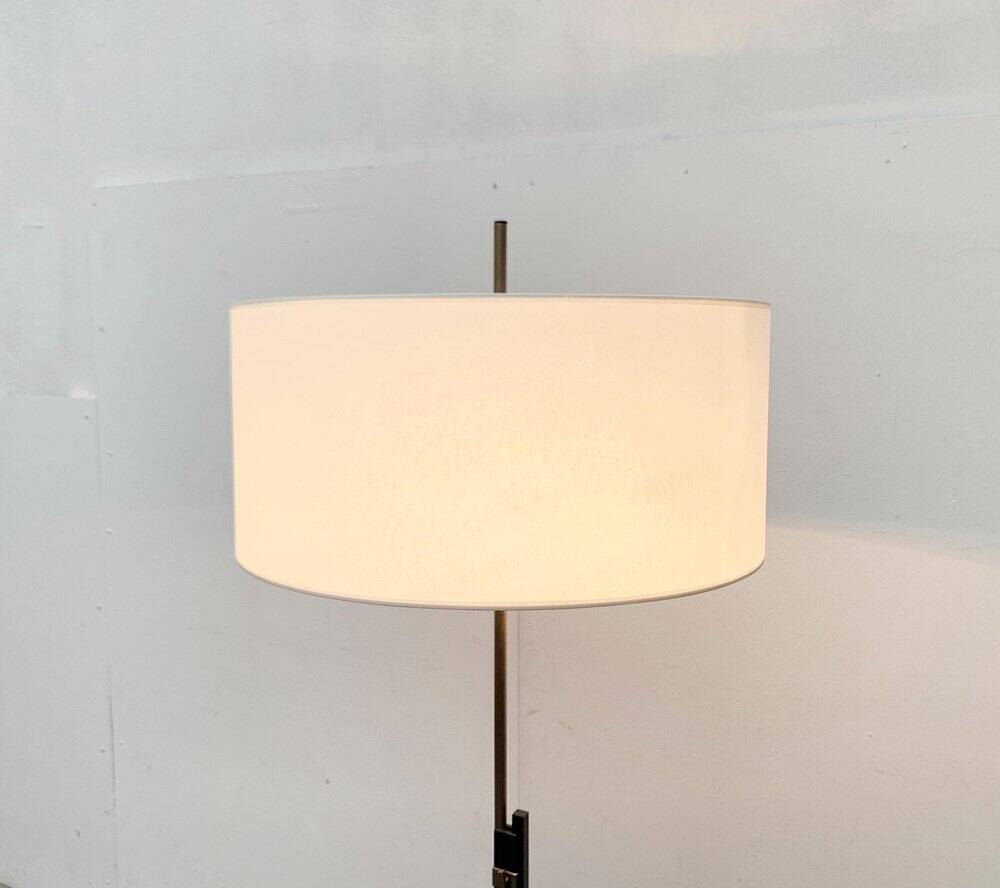 Mid-century German minimalist floor lamp by Kaiser Idell / Kaiser Leuchten, 1960s.