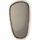 Miroir forme libre design Josef Frank années 50 - 42x62cm
