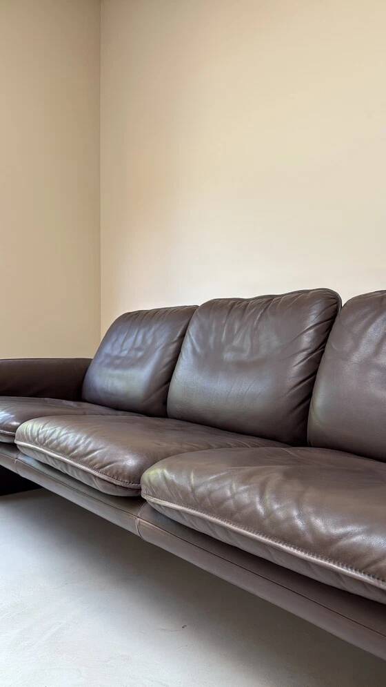 Vintage DS-61 leather 3-seater sofa by de Sede