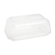 Duralex glass butter dish