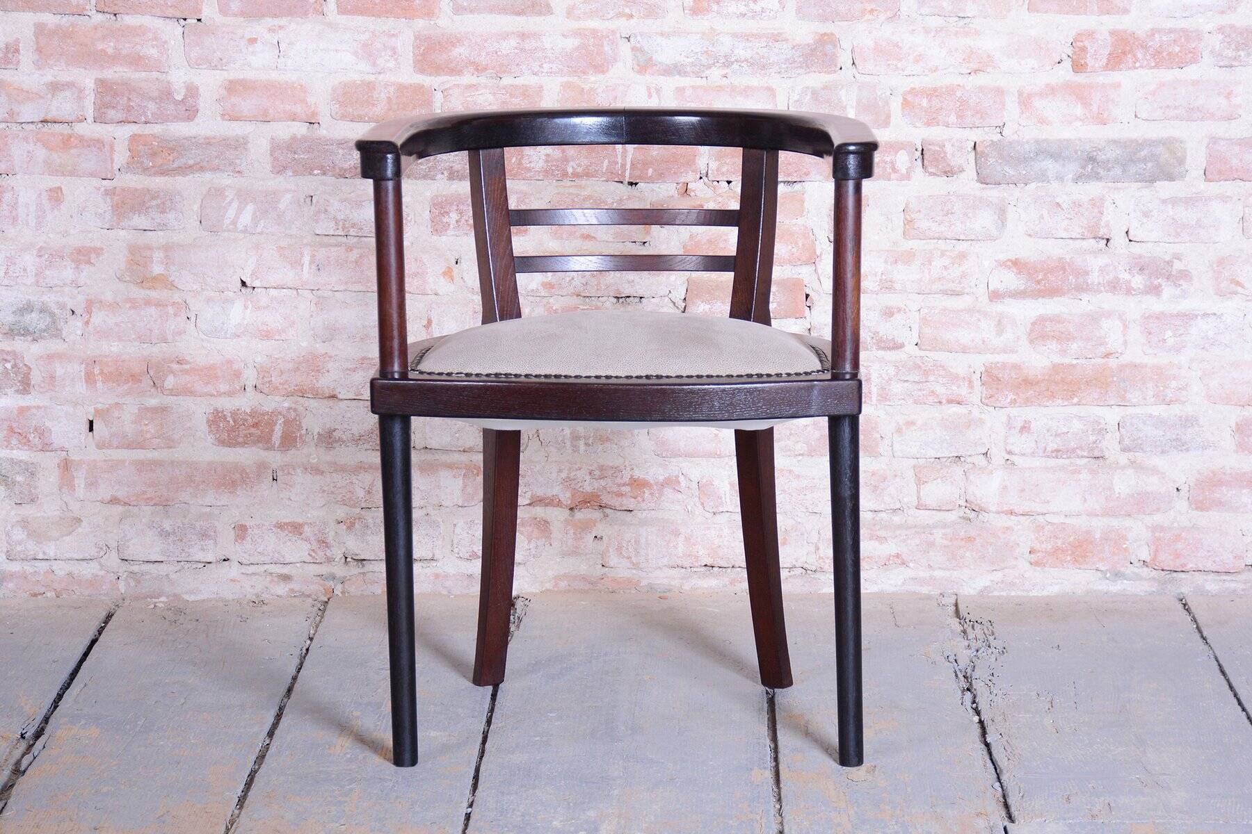 Art Deco Armchair by Josef Hoffmann for Wiener Werkstätte, 1890s