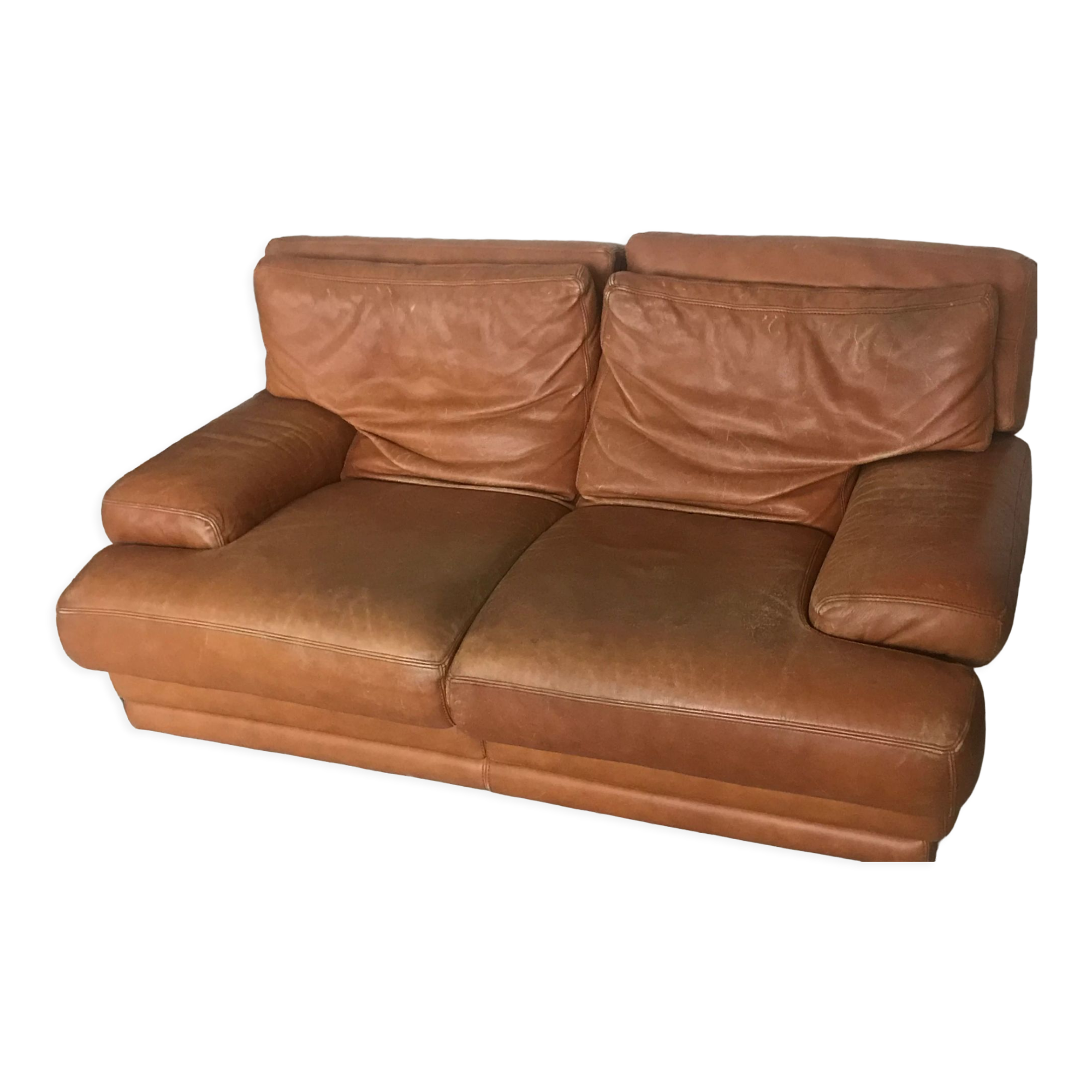 Roche-Bobois leather sofa