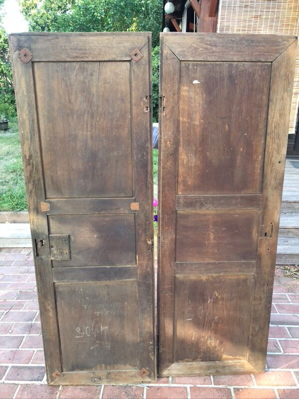 Portes de placard anciennes
