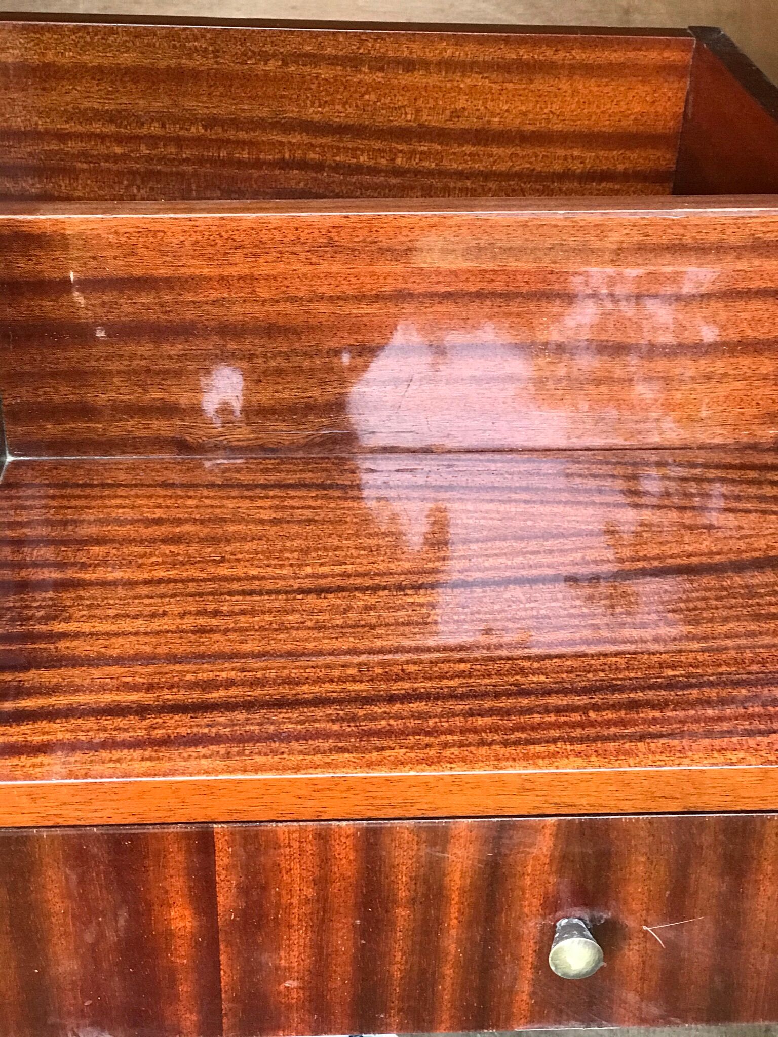 Pair of vintage bedside tables