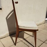 Set of 3 art deco chairs from the 50s