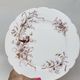 8 Superb Antique 19th Century Plates Decorated with Birds on Branches