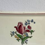 Gien porcelain cake dish, Lorraine model