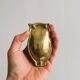 Gold metal owl pocket emptier