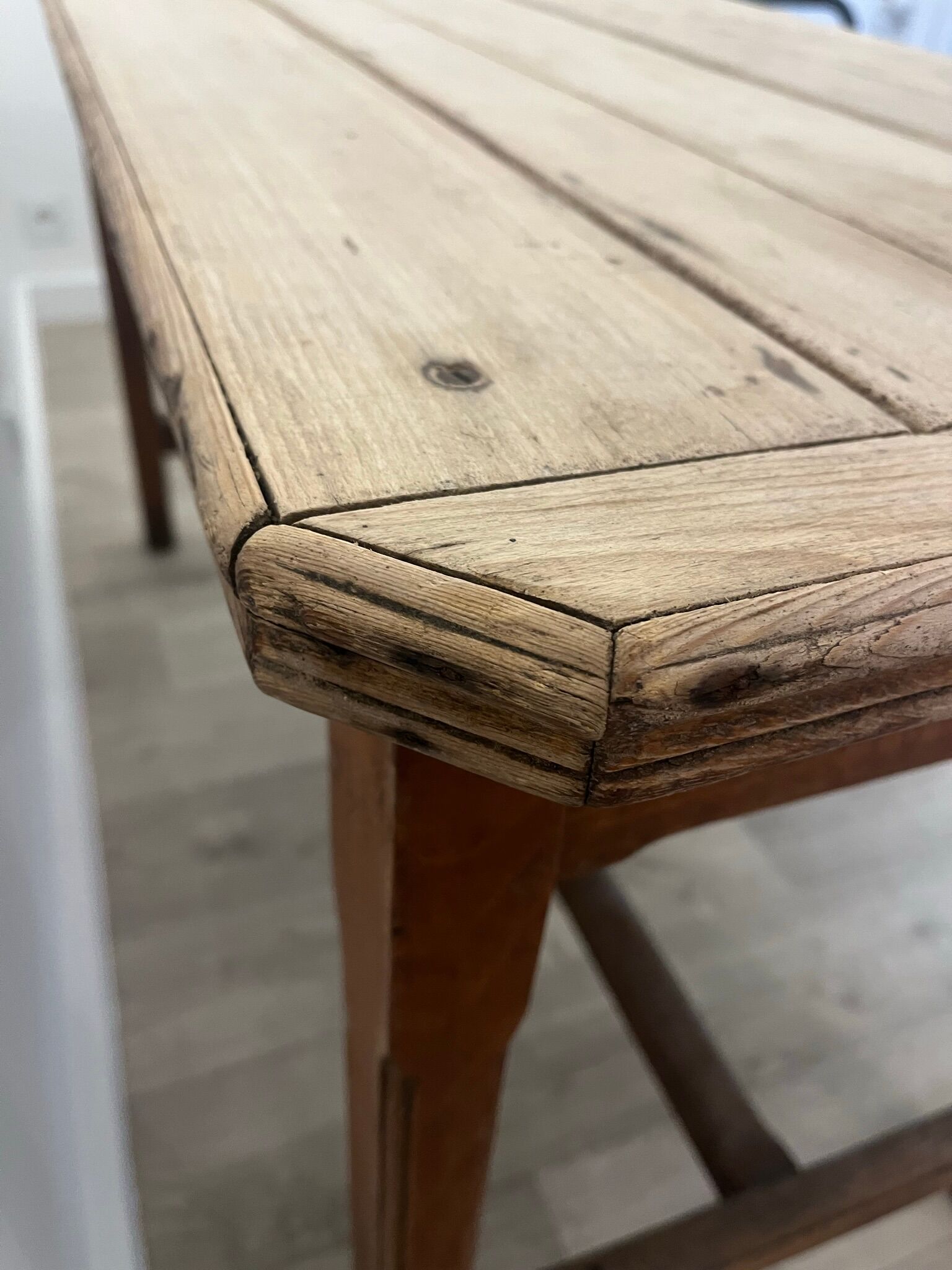 Old farmhouse table