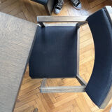 Set of 6 Maxalto chairs and 2 armchairs