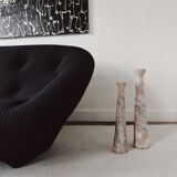 2  vases sculptural wabi by stenert