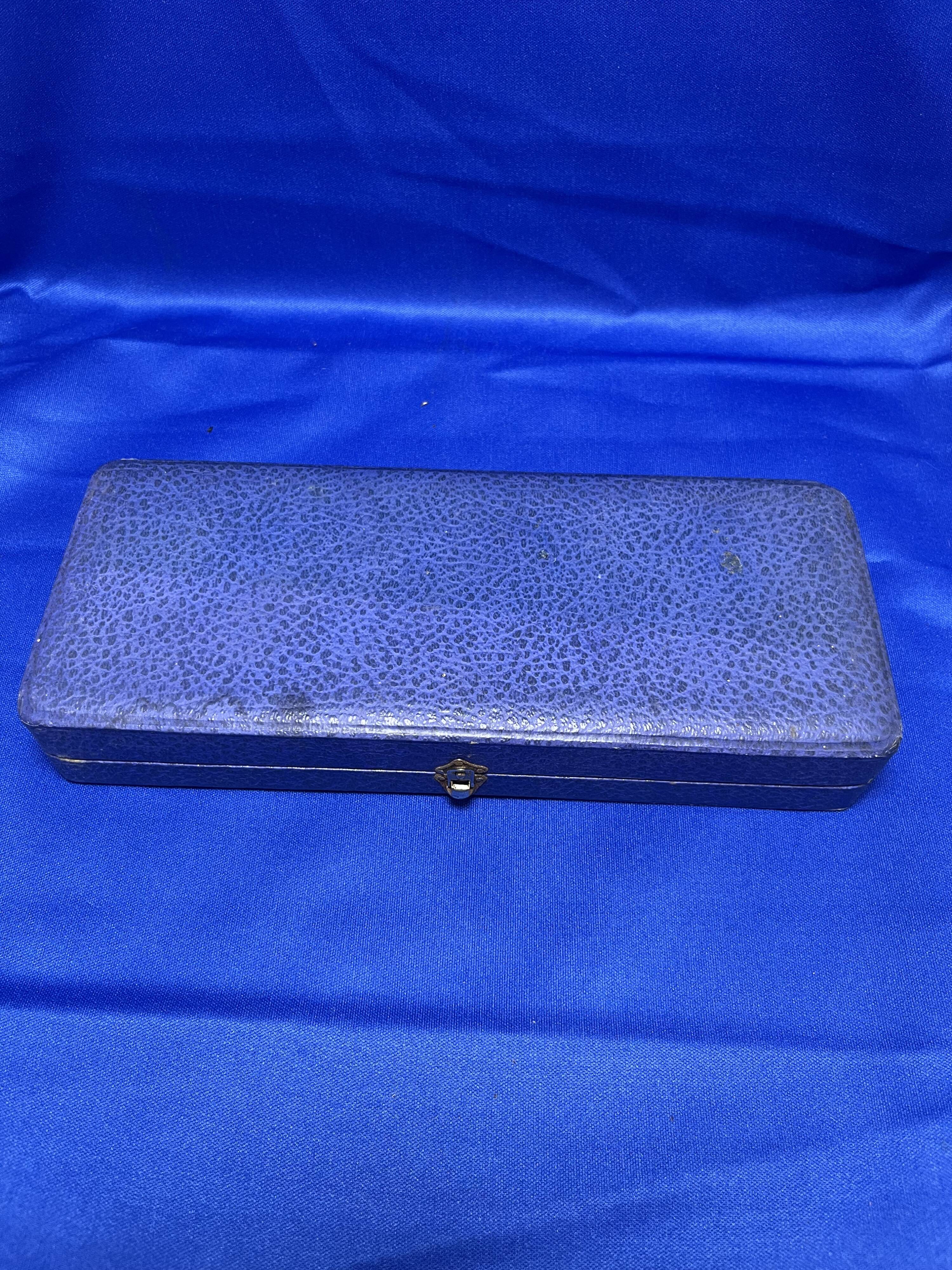 Coffret cuillère et fourchette en métal argentée