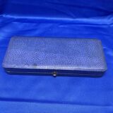 silver metal spoon and fork box