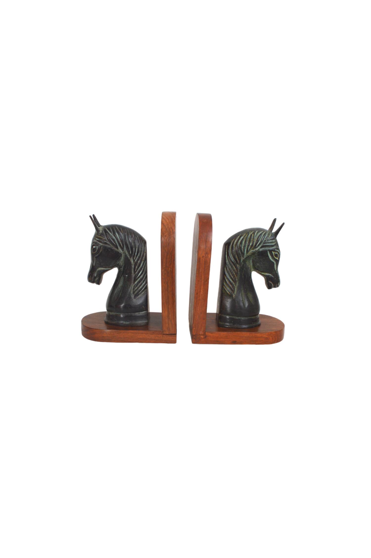 Serre-livres chevaux