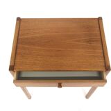 Scandinavian teak bedside table, Sweden, 1950.