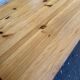 Solid pine desk with a 4-drawer unit — Scandinavian / chalet style