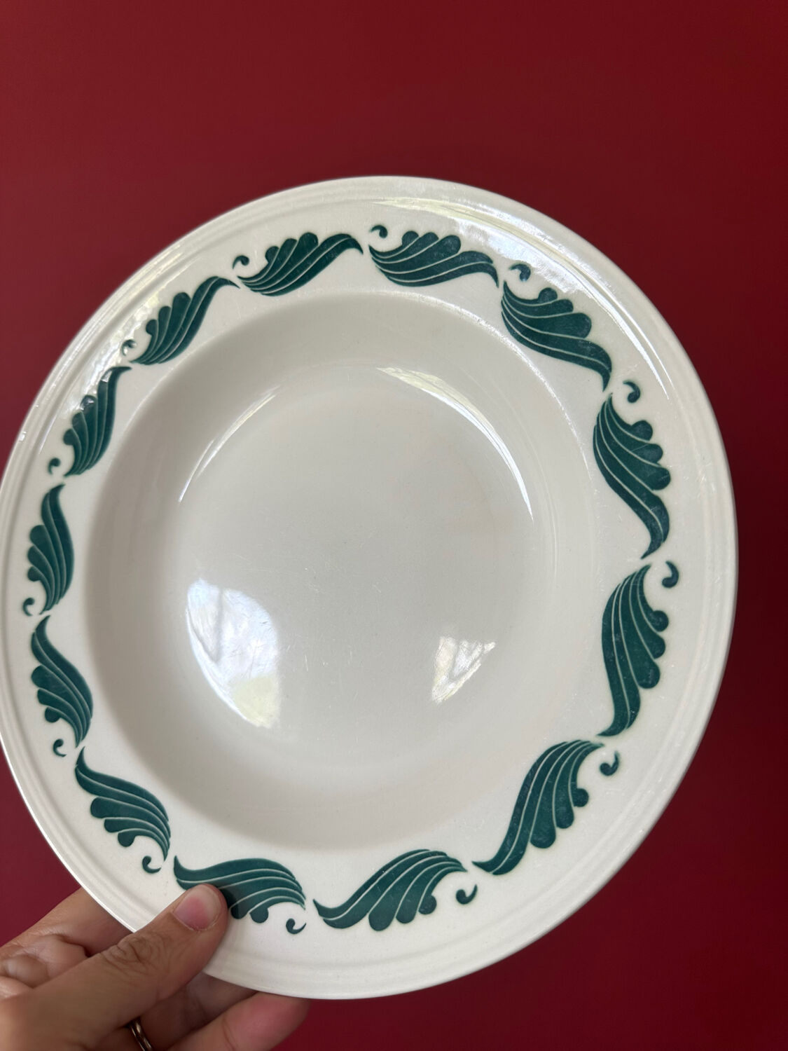 4 assiettes creuses