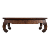 Solid wood coffee table
