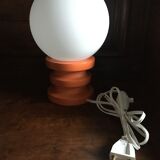 Orange vintage lamp