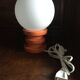 Lampe vintage orange