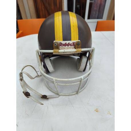 Vintage Pittsburgh American football helmet