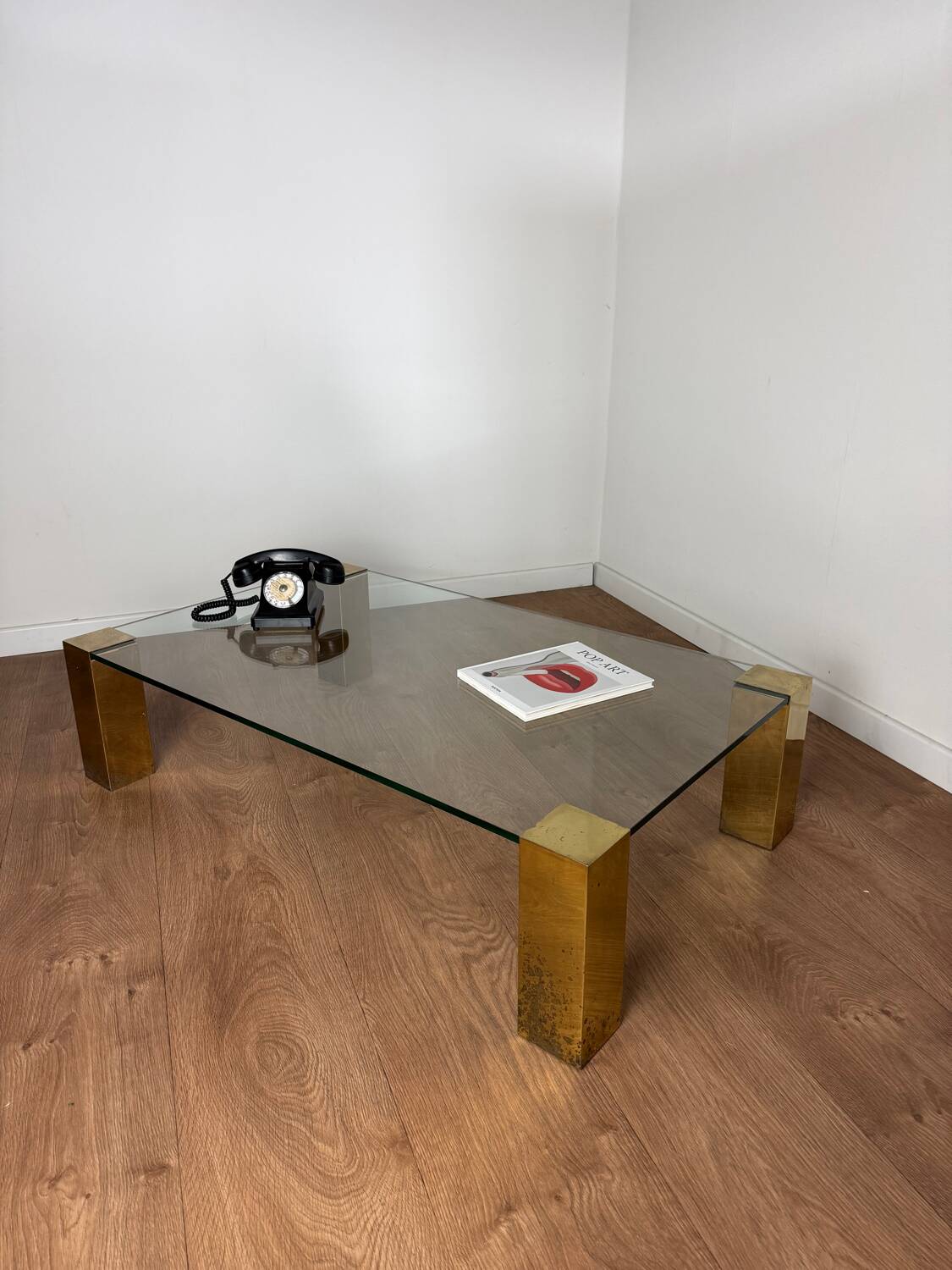 Table basse italienne Cidue – années 70