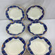 6 assiettes creuses made in france badonviller