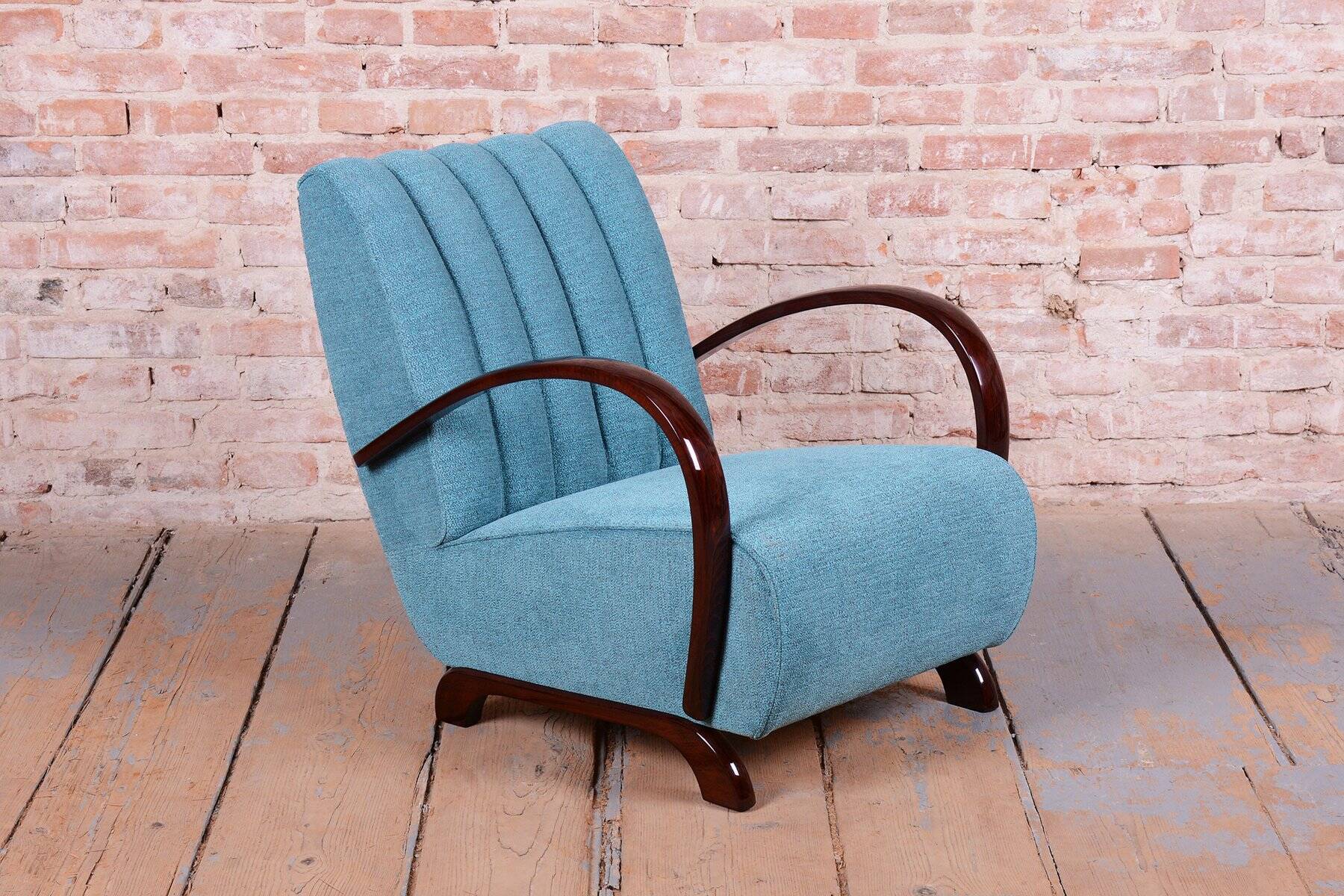 Art Deco Armchairs by J. Halabala for Up Zavody, Czech, 1930s, Set of 2