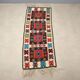 Antique kilim rug in wool, finely knotted, handmade 90 x 35 in.