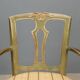 Neoclassical Venetian armchair from the 18th century.