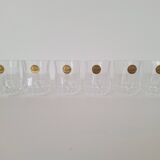 Crystal liqueur glasses from Arques