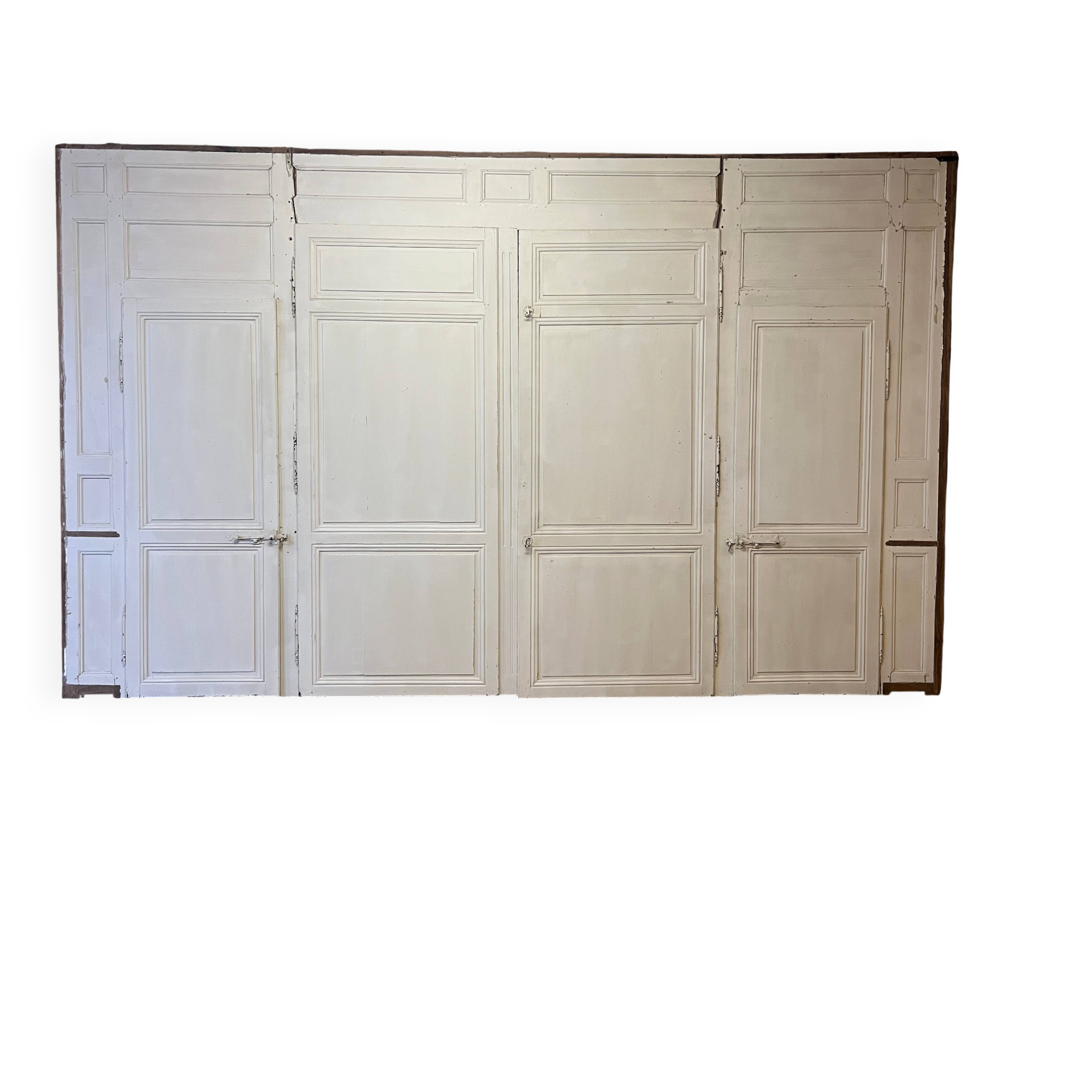 19th-century oak woodwork