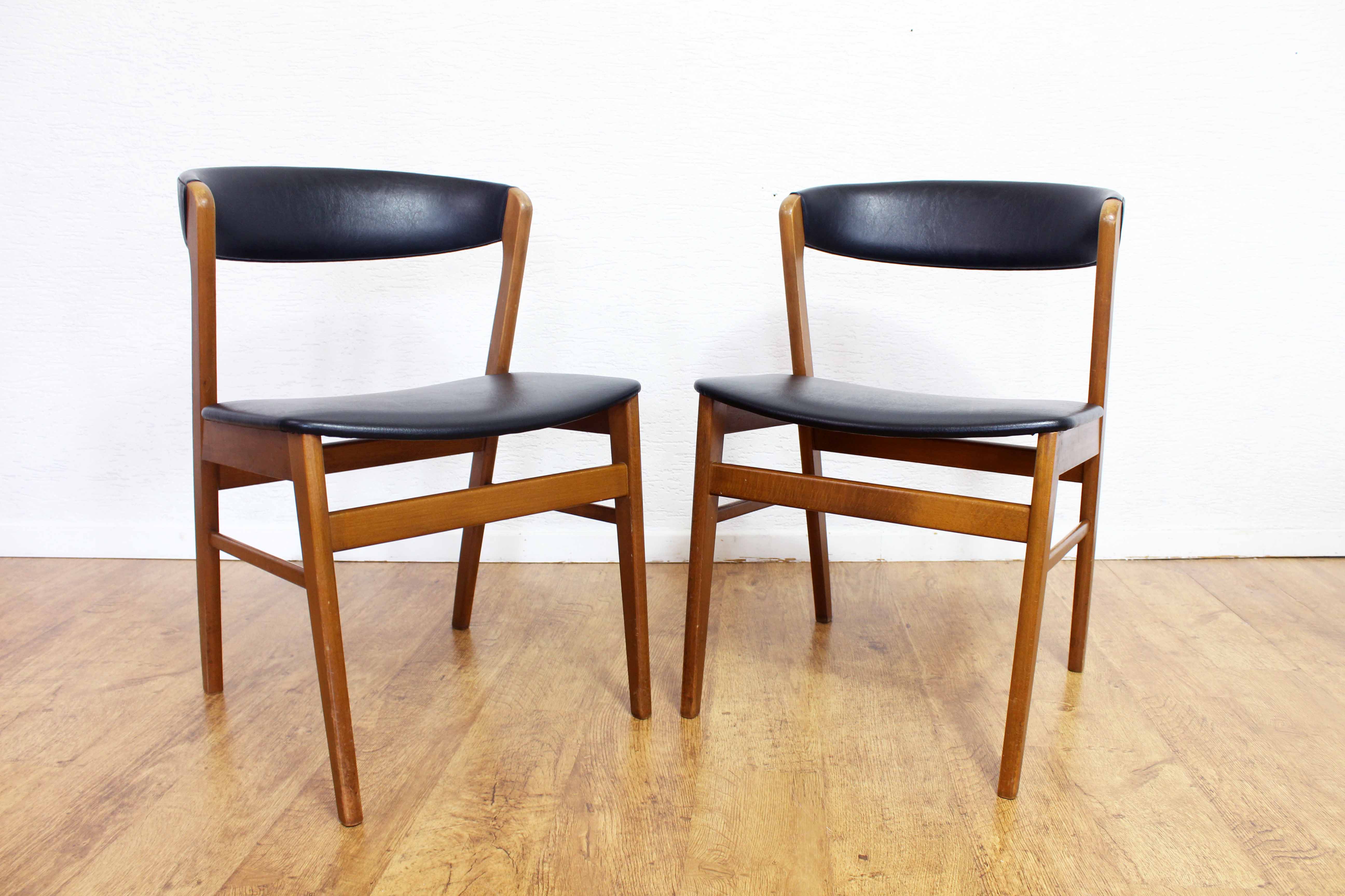 Pair of Scandinavian chairs SAX Denmark