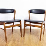 Pair of Scandinavian chairs SAX Denmark