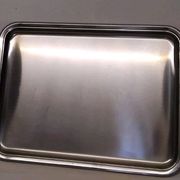 Motta - Rectangular Stainless Steel Tray with Handles