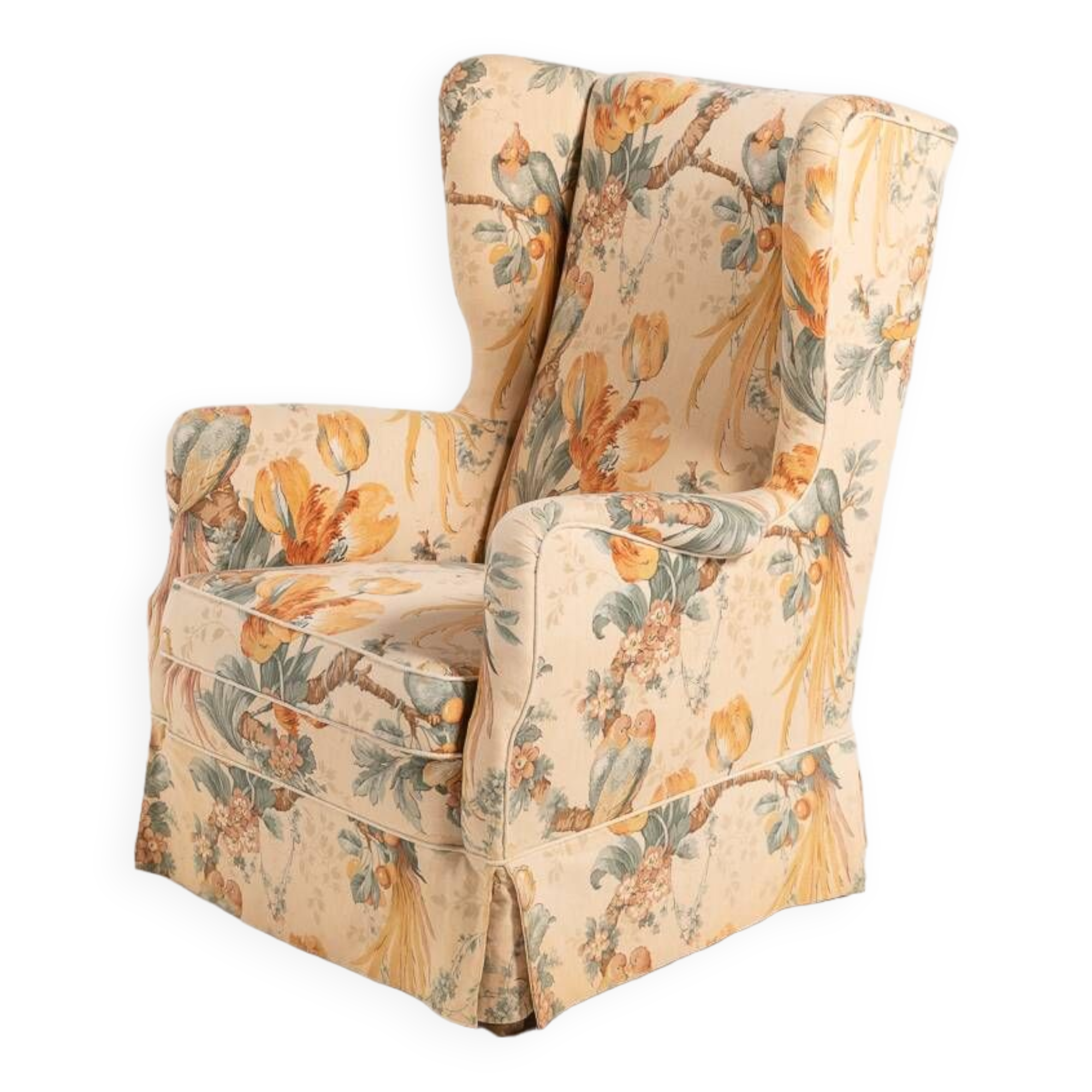 Fauteuil danois moderne du milieu du siècle Lysberg Hansen & Therp Wing, années 1950
