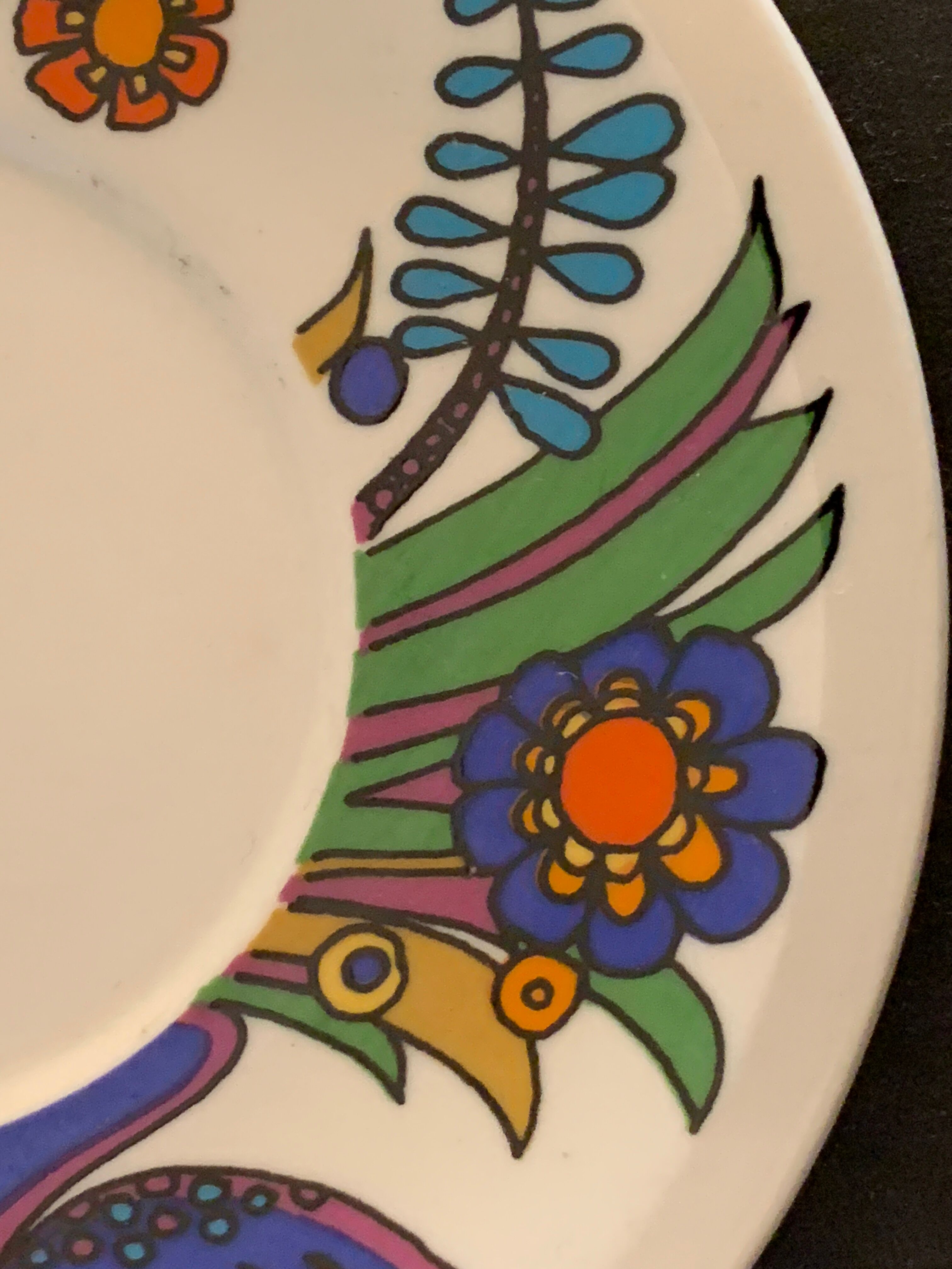 6 plates or under cups Villeroy and Boch, Acapulco model