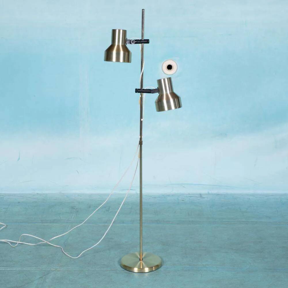 Scandinavian floor lamp Belid with adjustable spots from the 1960s.