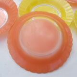Set of 6 Duralex hollow plates