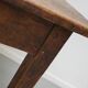 Antique Oak Early 20th Century Dutch Rustic Farmhouse Dining Table