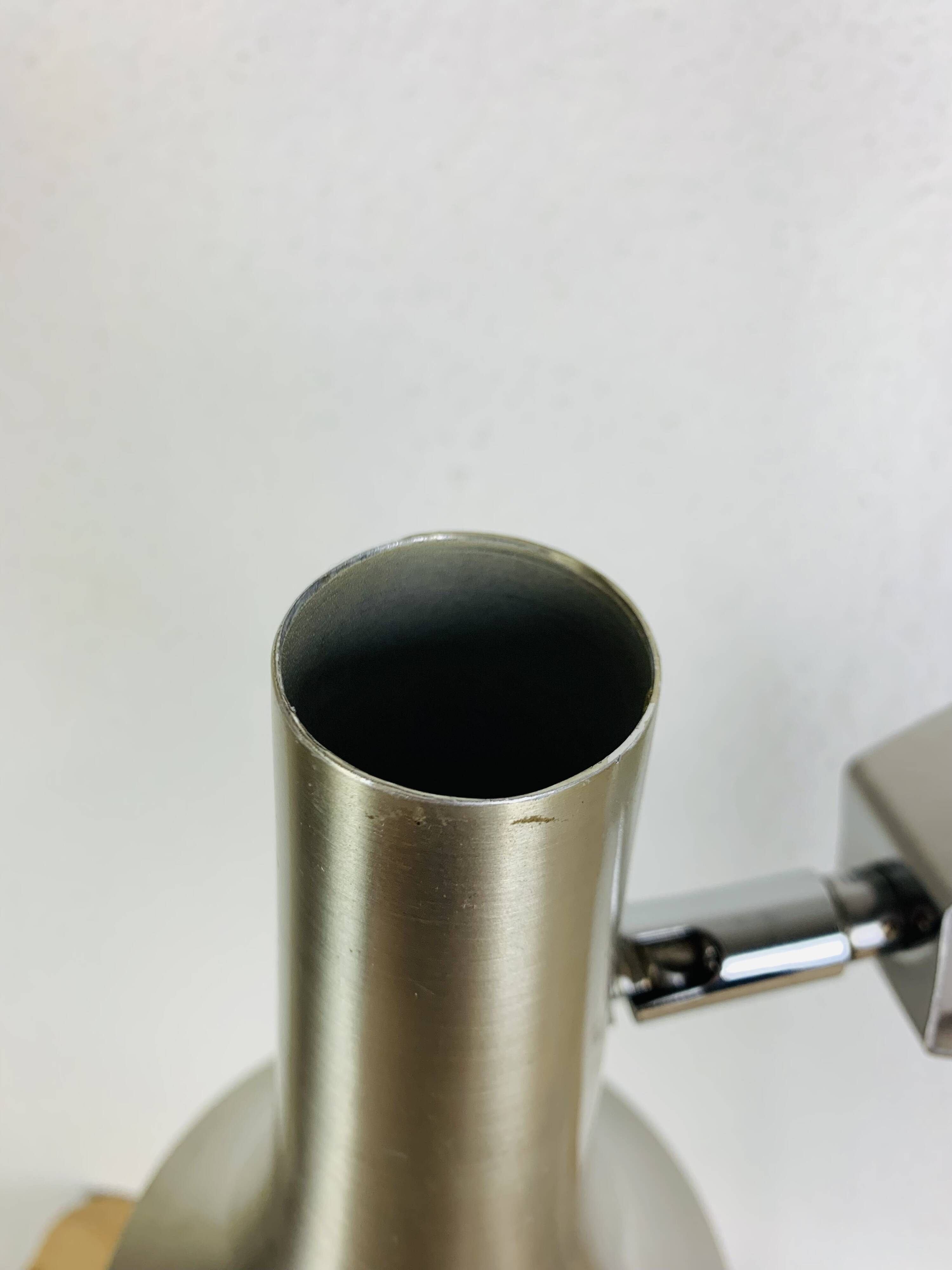 Vintage 70s aluminum desk lamp