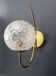 Vintage gold wall sconce France