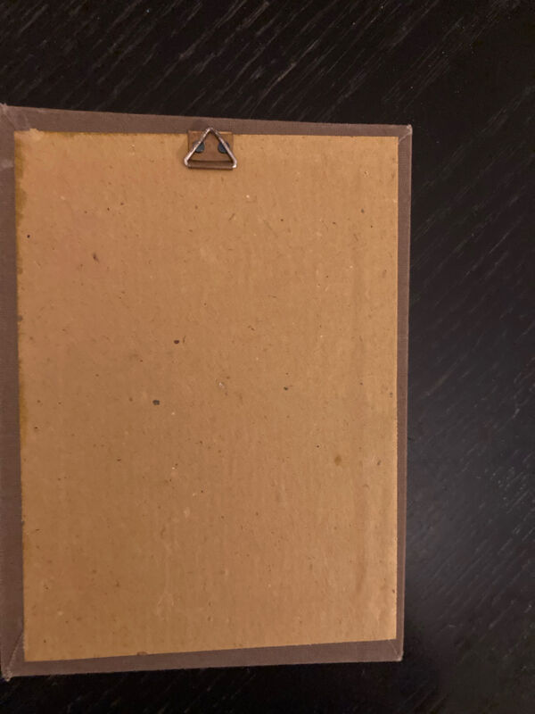 Petit tableau en émail technique  cloisonnée