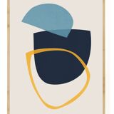 Peinture faite à la main 29,7x42cm