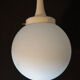Frosted Glass Lamp Hanging Lamp from Limburg, 1970s
