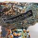 Paire de bougeoirs en céramique de la Vanoise écume miel vintages