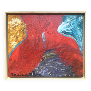 acrylique sur toile de