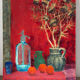 Still life with siphon, oil on canvas by J Millon
