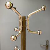 Coat rack on vintage stand